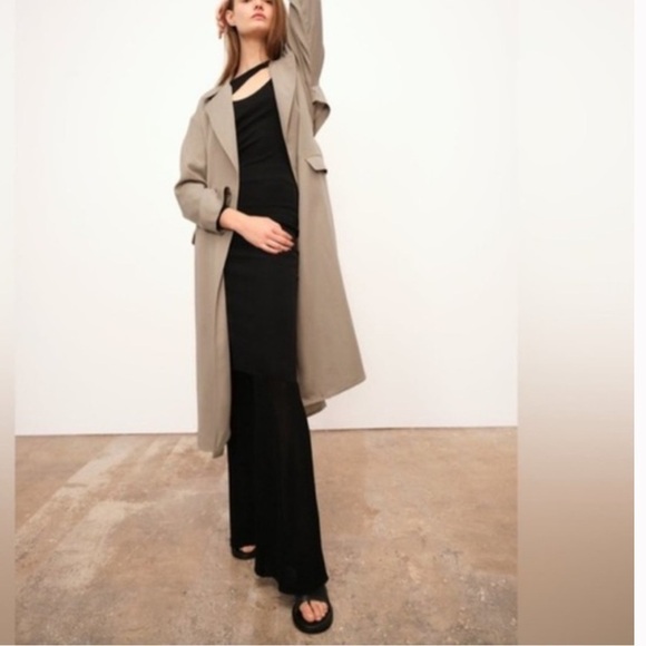 Zara Jackets & Blazers - - New (w/o tag) - Zara lightweight long car coat